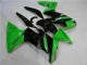 06-08 Green Black EX650 Motorcycle Fairing 06-08 Green Black EX650 Motorcycle Fairing