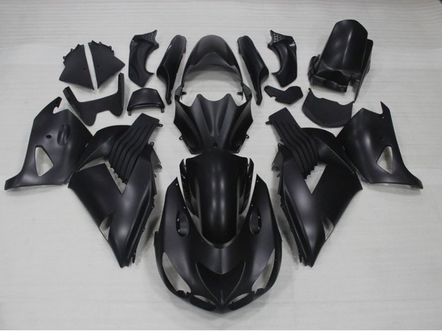 06-11 Matte Black ZX14R ZZR1400 Motorcycle Fairing 06-11 Matte Black ZX14R ZZR1400 Motorcycle Fairing