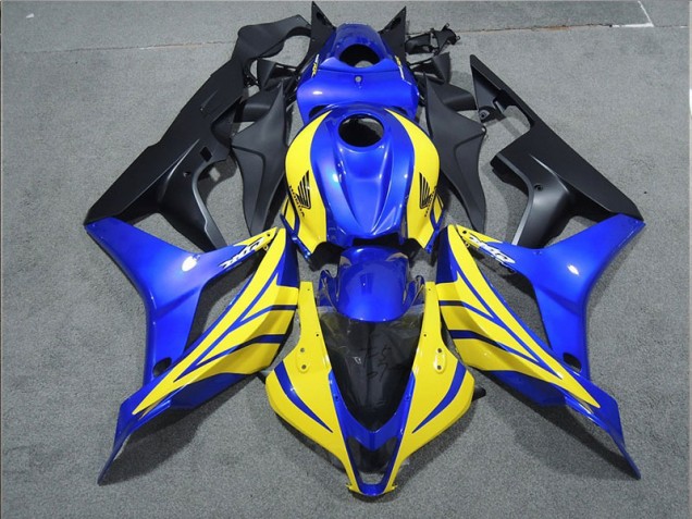 07-08 Black Blue Yellow CBR600RR Motorcycle Fairings 07-08 Black Blue Yellow CBR600RR Motorcycle Fairings