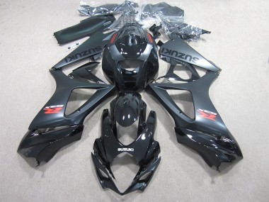 07-08 Black GSXR 1000 Motorcycle Fairing Kits & Plastic