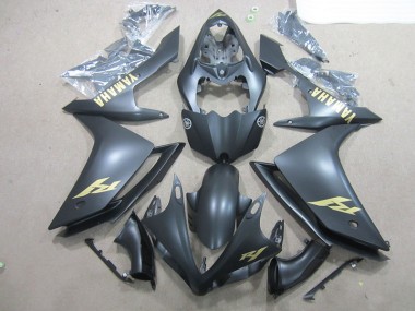 07-08 Black Gold Decal YZF R1 Motorcycle Fairings