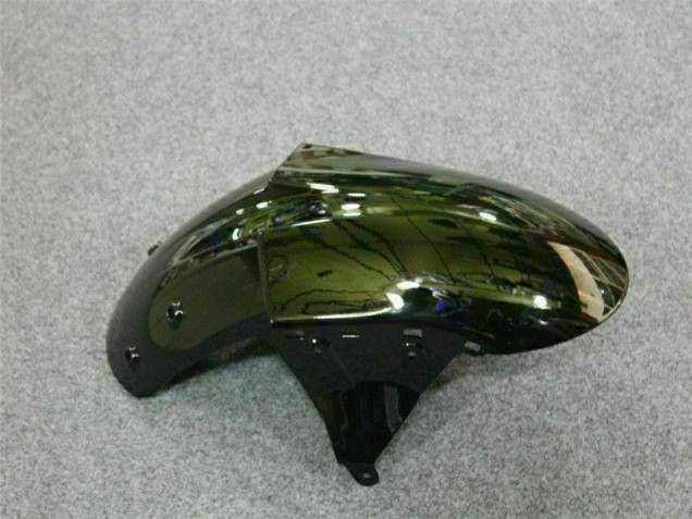 07-08 Black Red Flame ZX6R Motorcycle Fairings