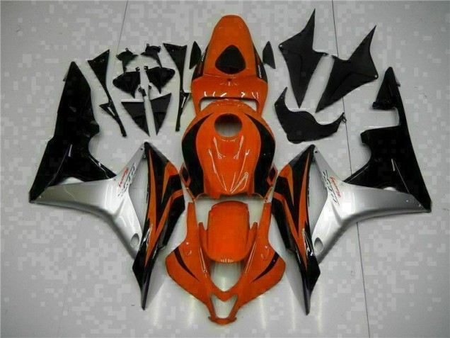 07-08 Black Red Silver CBR600RR Motorcycle Fairings 07-08 Black Red Silver CBR600RR Motorcycle Fairings
