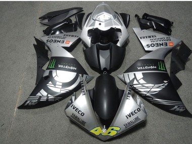 07-08 Black Silver Monster IVECO 46 CBR600RR Motorcycle Fairings