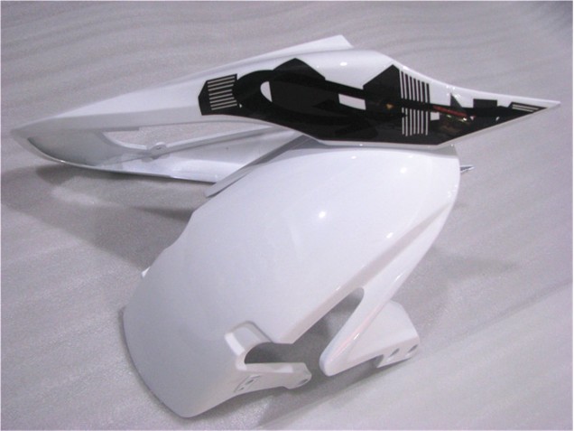 07-08 Black White CBR600RR Motorcycle Fairing 07-08 Black White CBR600RR Motorcycle Fairing