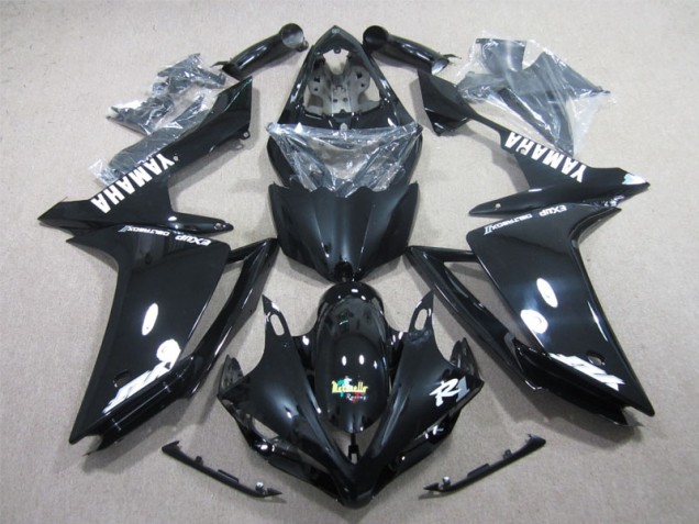 07-08 Black White Decal YZF R1 Motorcycle Fairing