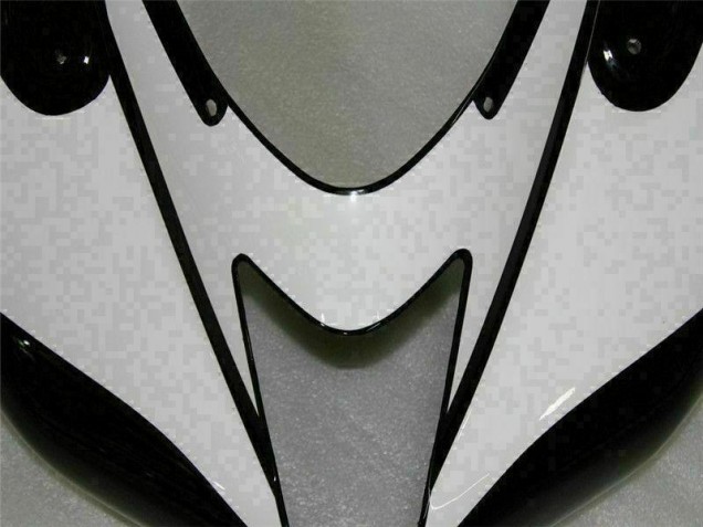 07-08 Black White ZX6R Motorcycle Fairing 07-08 Black White ZX6R Motorcycle Fairing