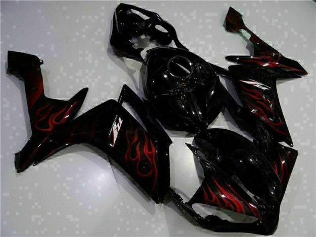 07-08 Black YZF R1 Motorcycle Fairings 07-08 Black YZF R1 Motorcycle Fairings