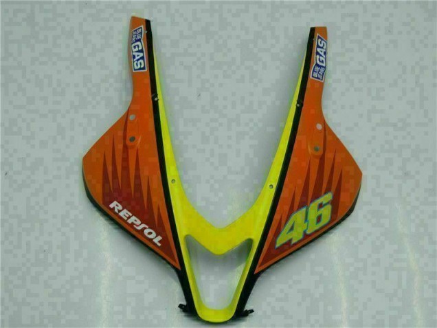 07-08 Black Yellow Repsol 46 CBR600RR Motorcycle Fairings 07-08 Black Yellow Repsol 46 CBR600RR Motorcycle Fairings