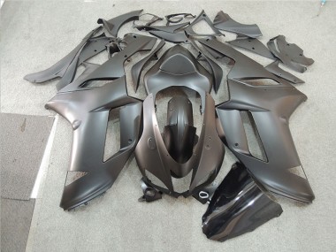 07-08 Black ZX6R Motorcycle Fairings