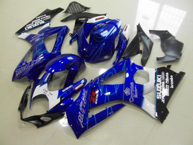 07-08 Blue Corona GSXR 1000 Motorcycle Fairings