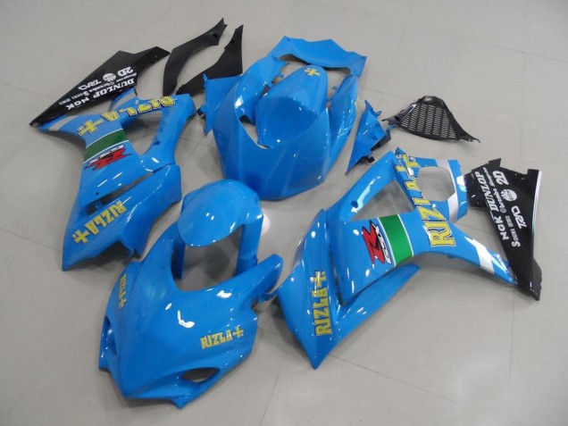 07-08 Blue Rizla Race GSXR 1000 Motorcycle Fairings 07-08 Blue Rizla Race GSXR 1000 Motorcycle Fairings