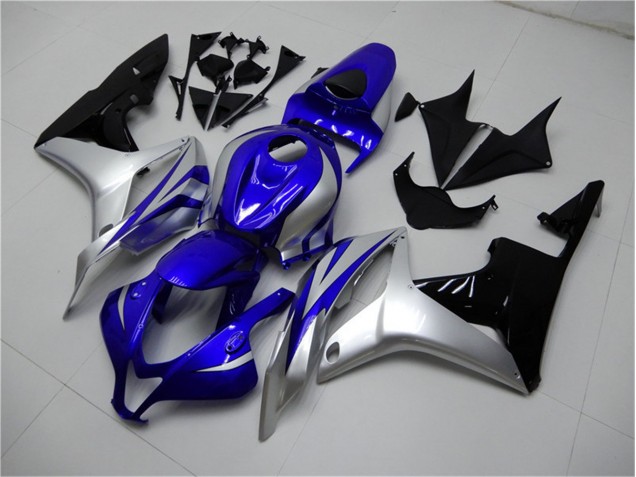 07-08 Blue Silver Black CBR600RR Motorcycle Fairings 07-08 Blue Silver Black CBR600RR Motorcycle Fairings
