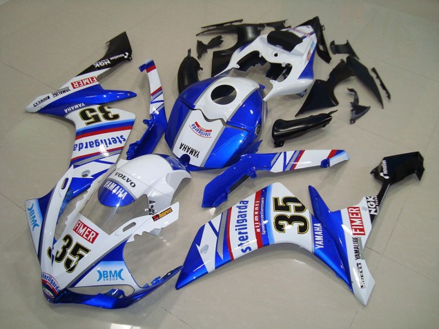 07-08 Blue Stickers YZF R1 Motorcycle Fairings 07-08 Blue Stickers YZF R1 Motorcycle Fairings