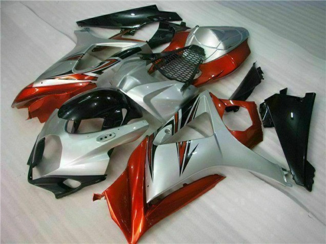 07-08 Brown Silver GSXR 1000 Motorcycle Fairings 07-08 Brown Silver GSXR 1000 Motorcycle Fairings