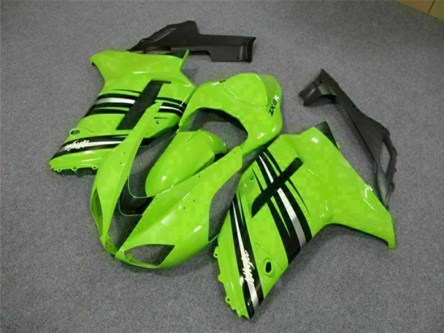 07-08 Green Black ZX6R Motorcycle Fairings 07-08 Green Black ZX6R Motorcycle Fairings