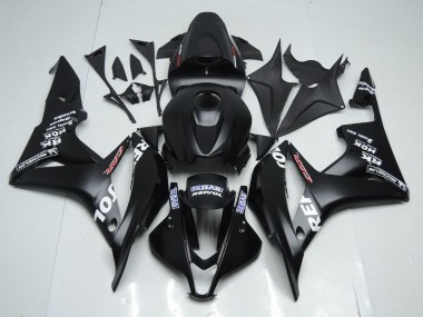 07-08 Matte Black Repsol CBR600RR Motorcycle Fairings