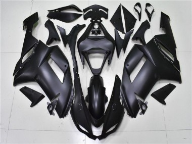 07-08 Matte Black ZX6R Motorcycle Fairings