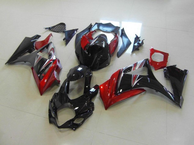 07-08 Red Black No Sticker GSXR 1000 Motorcycle Fairings 07-08 Red Black No Sticker GSXR 1000 Motorcycle Fairings