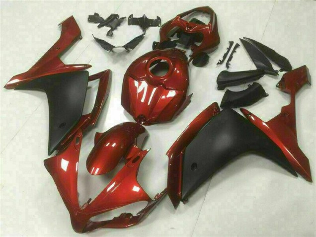 07-08 Red Black YZF R1 Motorcycle Fairings