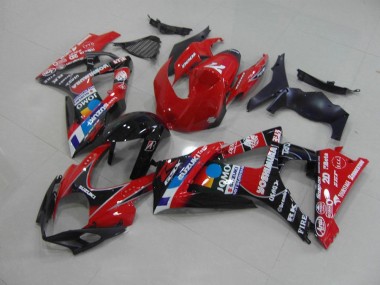 07-08 Red GSXR 1000 Motorcycle Fairings