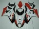 07-08 Red White GSXR 1000 Motorcycle Fairing 07-08 Red White GSXR 1000 Motorcycle Fairing