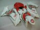 07-08 Red White GSXR 1000 Motorcycle Fairings 07-08 Red White GSXR 1000 Motorcycle Fairings