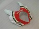 07-08 Red White GSXR 1000 Motorcycle Fairings 07-08 Red White GSXR 1000 Motorcycle Fairings