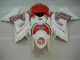 07-08 Red White GSXR 1000 Motorcycle Fairings 07-08 Red White GSXR 1000 Motorcycle Fairings