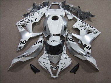07-08 Silver Repsol CBR600RR Motorcycle Fairings