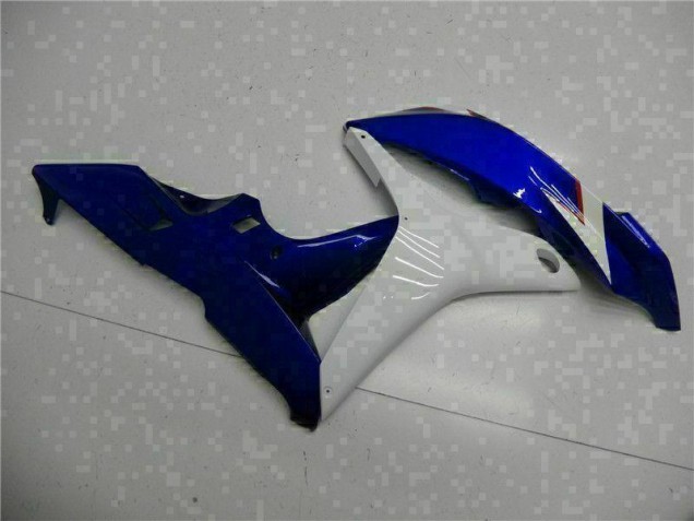 07-08 White Blue CBR600RR Motorcycle Fairings 07-08 White Blue CBR600RR Motorcycle Fairings