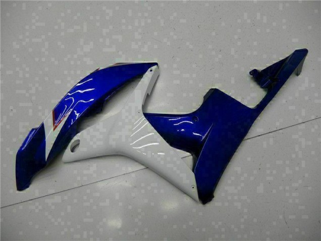 07-08 White Blue CBR600RR Motorcycle Fairings 07-08 White Blue CBR600RR Motorcycle Fairings