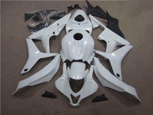 07-08 White CBR600RR Motorcycle Fairings 07-08 White CBR600RR Motorcycle Fairings