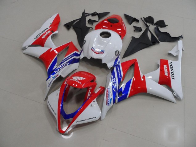 07-08 White Red Blue Motul CBR600RR Motorcycle Fairings 07-08 White Red Blue Motul CBR600RR Motorcycle Fairings