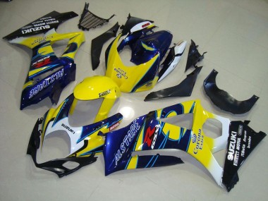 07-08 Yellow Corona GSXR 1000 Motorcycle Fairings