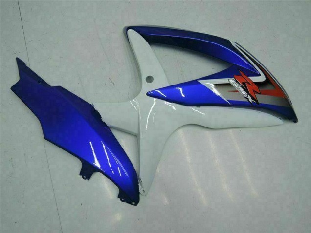 08-10 Blue White GSXR 600/750 Motorcycle Fairing Kits 08-10 Blue White GSXR 600/750 Motorcycle Fairing Kits