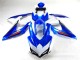 08-10 Blue White GSXR 600/750 Motorcycle Fairing 08-10 Blue White GSXR 600/750 Motorcycle Fairing