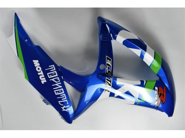 08-10 Blue White Green GSXR 600/750 Motorcycle Fairings