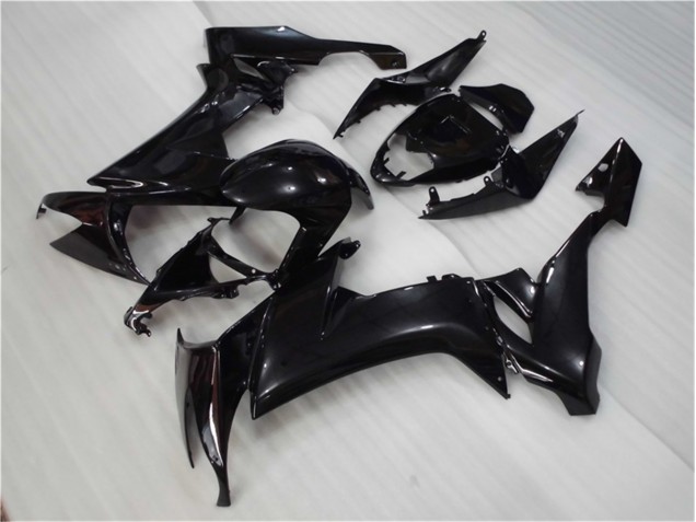 08-10 Glossy Black ZX10R Motorcycle Fairing 08-10 Glossy Black ZX10R Motorcycle Fairing
