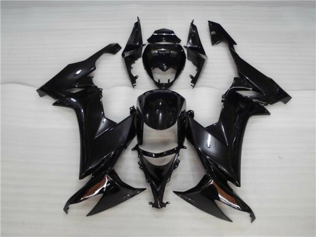 08-10 Glossy Black ZX10R Motorcycle Fairing 08-10 Glossy Black ZX10R Motorcycle Fairing