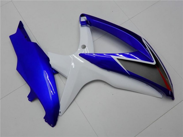 08-10 White Blue GSXR 600/750 Motorcycle Fairings 08-10 White Blue GSXR 600/750 Motorcycle Fairings