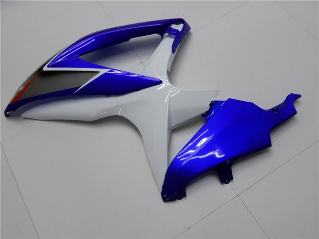 08-10 White Blue GSXR 600/750 Motorcycle Fairings 08-10 White Blue GSXR 600/750 Motorcycle Fairings