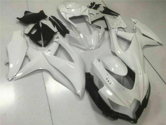08-10 White GSXR 600/750 Motorcycle Bodywork 08-10 White GSXR 600/750 Motorcycle Bodywork