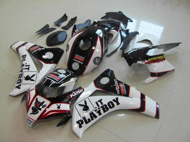 08-11 Black Playboy CBR1000RR Motorcycle Fairings