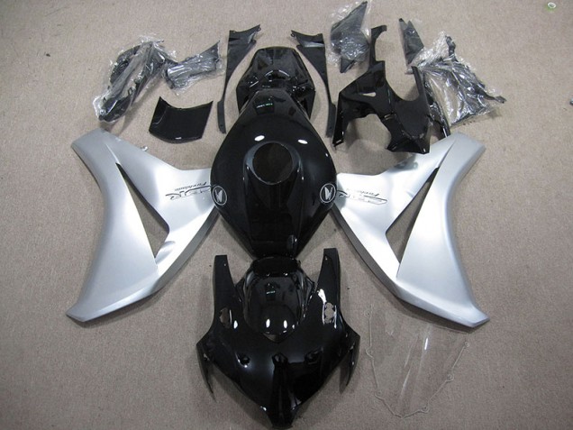 08-11 Black Silver Fireblade CBR1000RR Motorcycle Fairings 08-11 Black Silver Fireblade CBR1000RR Motorcycle Fairings