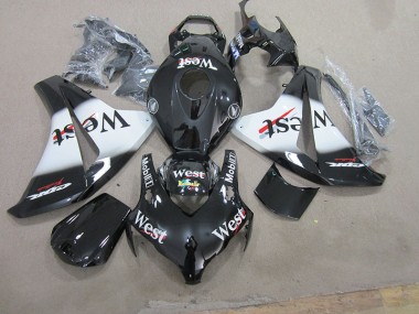 08-11 Black West CBR1000RR Motorcycle Fairings