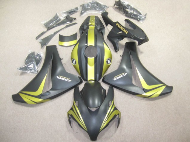 08-11 Black White Green CBR1000RR Motorcycle Fairings