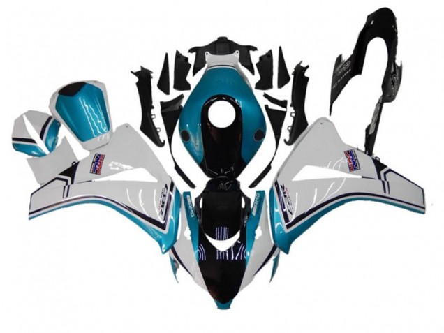 08-11 Blue White Black CBR1000RR Motorcycle Fairings 08-11 Blue White Black CBR1000RR Motorcycle Fairings