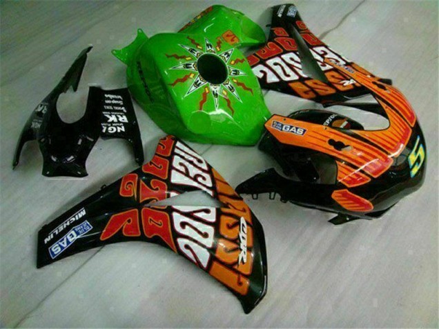 08-11 Green Orange CBR1000RR Motorcycle Fairings 08-11 Green Orange CBR1000RR Motorcycle Fairings