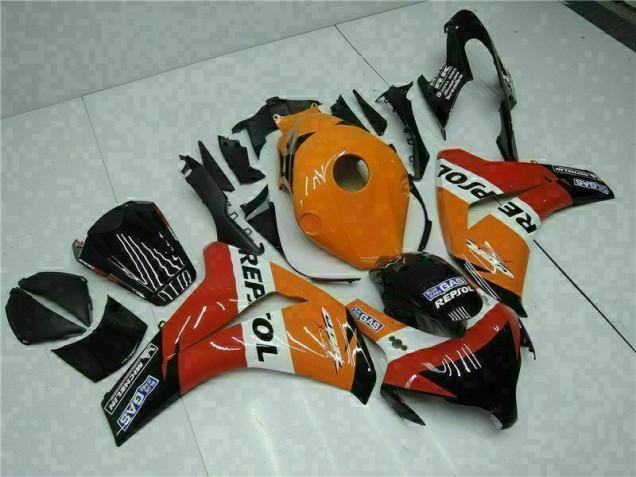 08-11 Orange Repsol CBR1000RR Full Motorcycle Fairing Kits 08-11 Orange Repsol CBR1000RR Full Motorcycle Fairing Kits